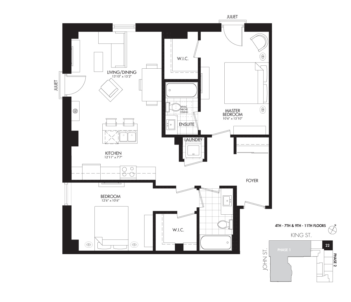 The Regina - 1094 SQ. FT.